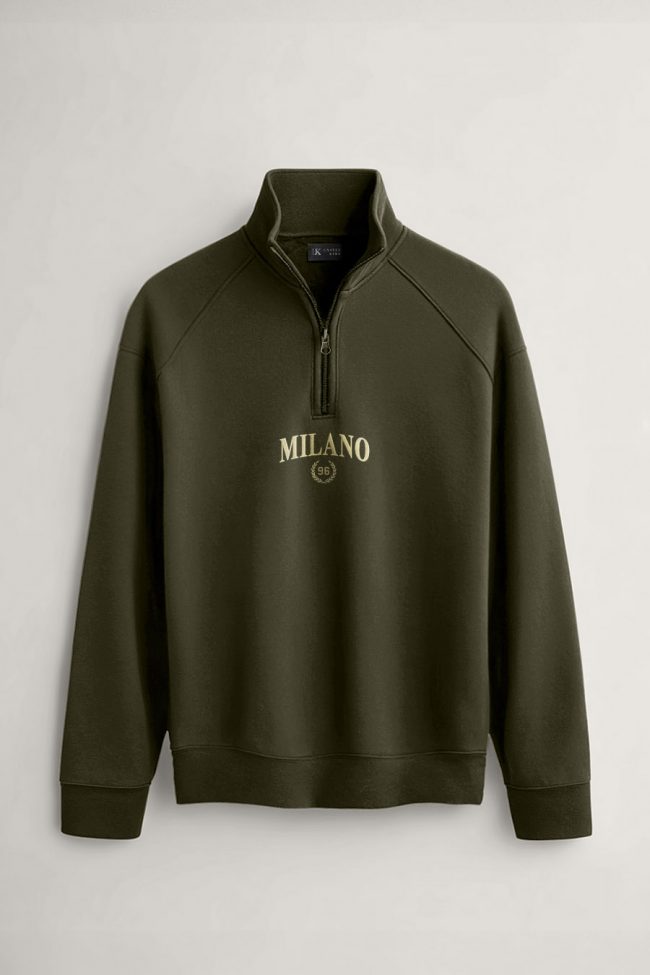 Milano Gold, Φούτερ σε Χακί Χρώμα