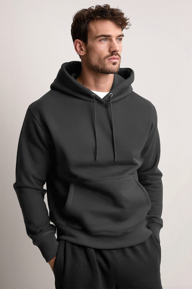 Essential Hoodie, Φούτερ με Κουκούλα σε Iron Grey Χρώμα