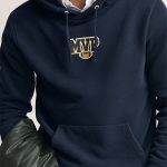 Mvp Football, Φούτερ με Κουκούλα σε Μπλε Χρώμα