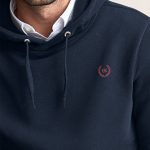 Uk Royal Red, Φούτερ με Κουκούλα σε Μπλε Χρώμα
