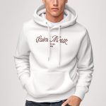 Saint Moritz Atelier, Φούτερ με Κουκούλα σε Λευκό Χρώμα