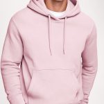 Essential Hoodie, Φούτερ με Κουκούλα σε Ροζ Χρώμα