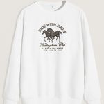 Nottingham Ride, Φούτερ σε Λευκό Χρώμα