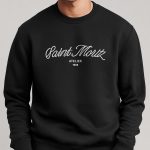 Saint Moritz Atelier, Φούτερ σε Μαύρο Χρώμα