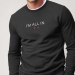 All In, Φούτερ σε Iron Grey Χρώμα