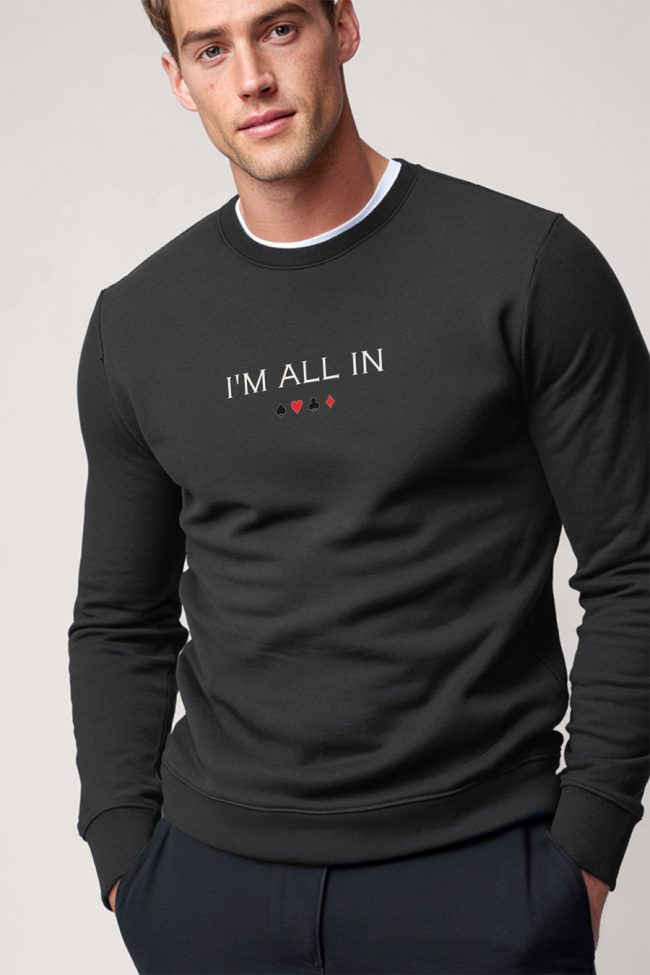 All In, Φούτερ σε Iron Grey Χρώμα