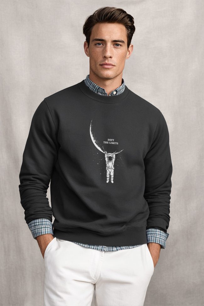 Defy The Limits, Φούτερ σε Iron Grey Χρώμα