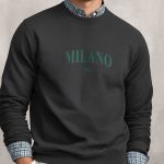 Milano 96, Φούτερ σε Iron Grey Χρώμα