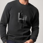 Total Black Mood, Φούτερ σε Iron Grey Χρώμα