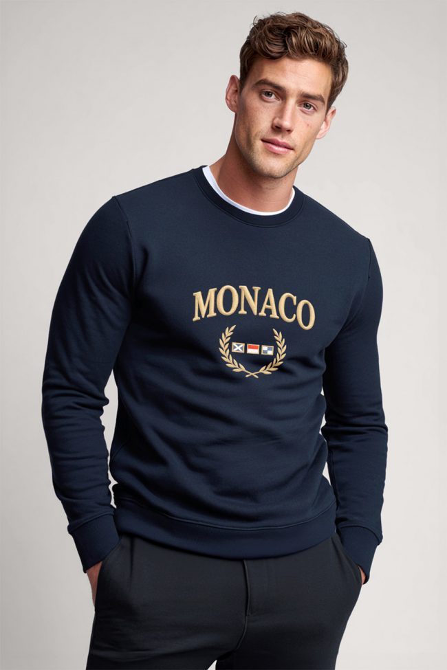 Monaco Royal, Φούτερ σε Μπλε Χρώμα