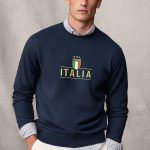 Italia Gold Stars, Φούτερ σε Μπλε Χρώμα