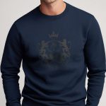 Royal Lions, Φούτερ σε Μπλε Χρώμα