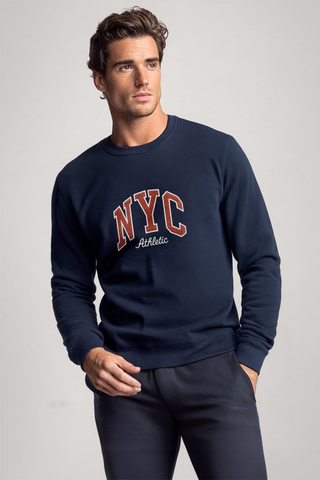 New York Athletic, Φούτερ σε Μπλε Χρώμα