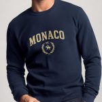 Monaco Equestrian, Φούτερ σε Μπλε Χρώμα