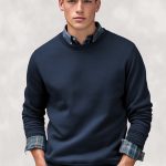 Essential Sweatshirt, Φούτερ σε Μπλε Χρώμα