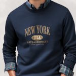 New York Extraordinary, Φούτερ σε Μπλε Χρώμα