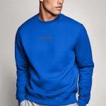 Mont Blanc Minimal, Φούτερ σε Royal Blue Χρώμα