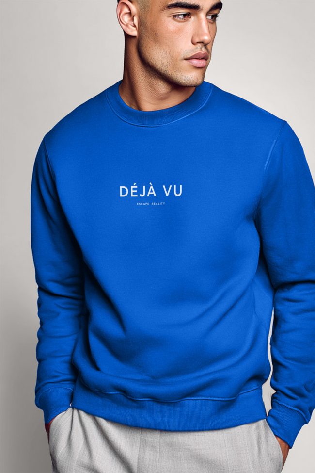 Deja Vu, Φούτερ σε Royal Blue Χρώμα