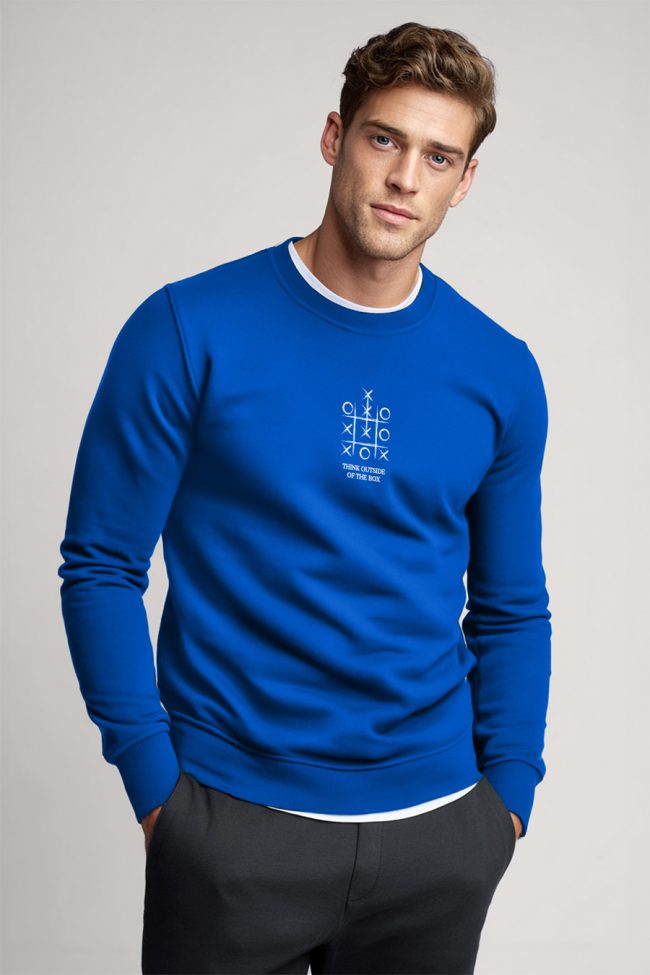 Think Outside The Box, Φούτερ σε Royal Blue Χρώμα