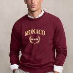 Monaco Royal, Φούτερ σε Μπορντώ Χρώμα