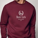 Monte Carlo Legacy, Φούτερ σε Μπορντώ Χρώμα