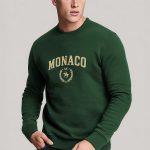 Monaco Equestrian, Φούτερ σε Πράσινο Χρώμα