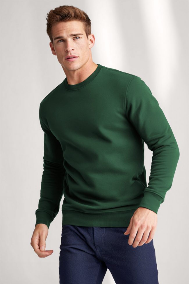 Essential Sweatshirt, Φούτερ σε Πράσινο Χρώμα