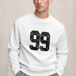 Stars 99, Φούτερ σε Λευκό Χρώμα