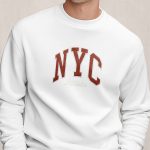 New York Athletic, Φούτερ σε Λευκό Χρώμα