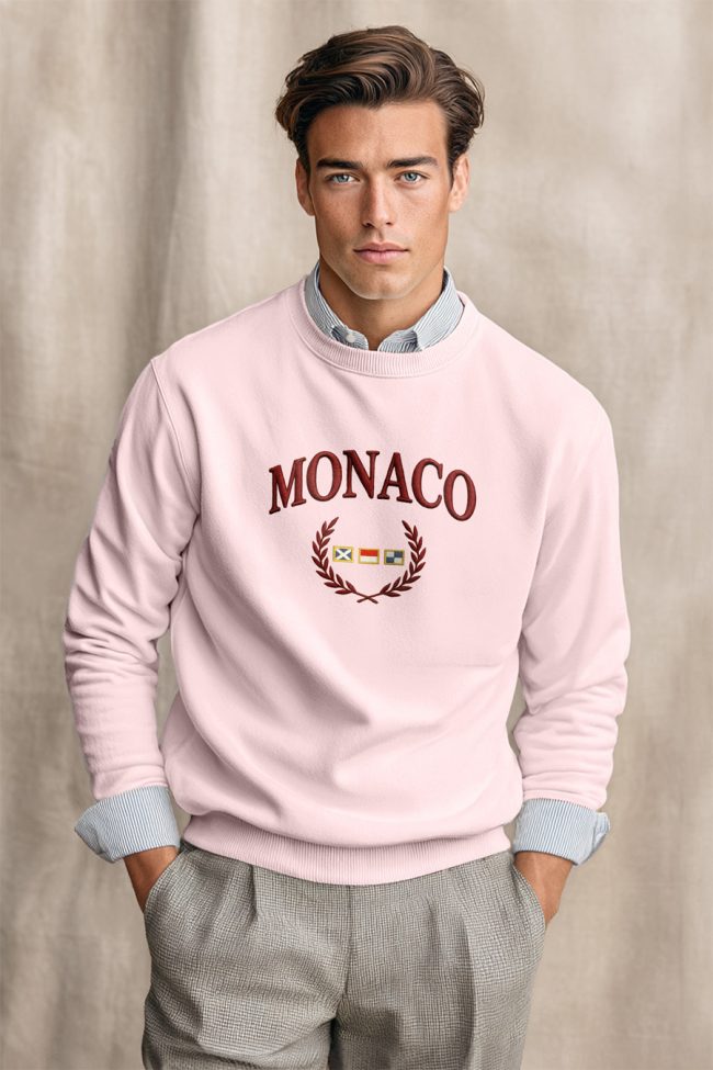 Monaco Royal, Φούτερ σε Ροζ Χρώμα