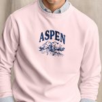 Aspen, Φούτερ σε Ροζ Χρώμα