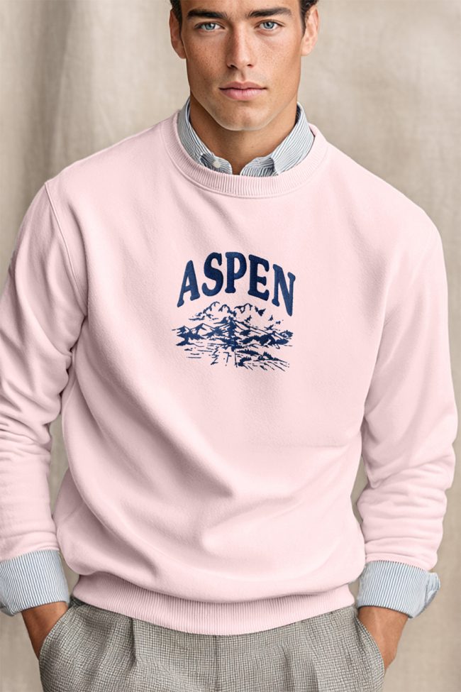 Aspen, Φούτερ σε Ροζ Χρώμα