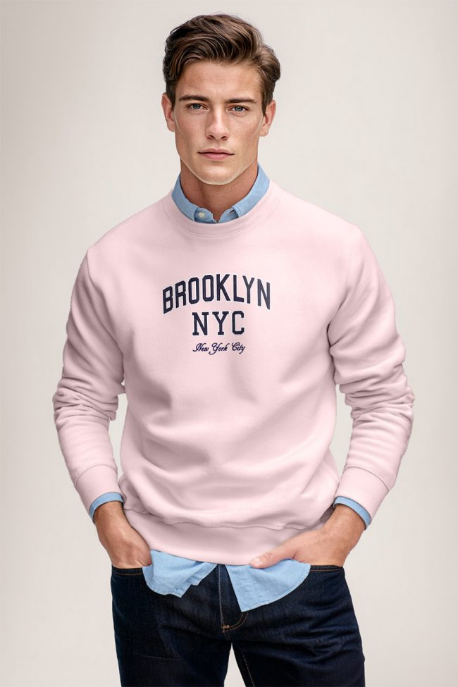 Brooklyn District, Φούτερ σε Ροζ Χρώμα