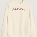 Saint Moritz Atelier, Φούτερ σε Εκρού Χρώμα
