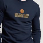 Game Day Basket, Φούτερ σε Μπλε Χρώμα