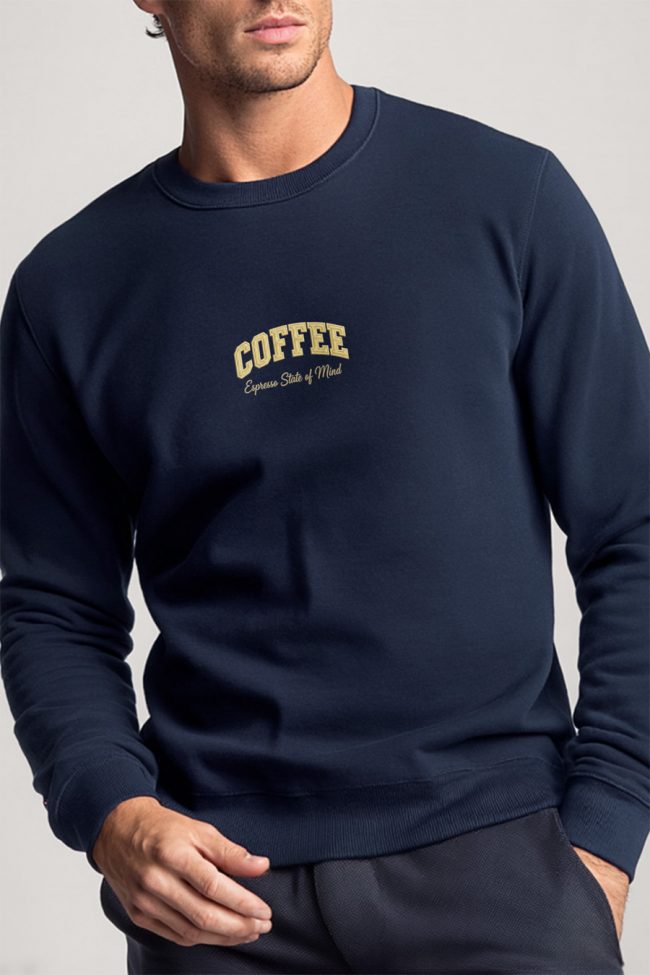 Coffee State, Φούτερ σε Μπλε Χρώμα