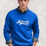 Authentic League, Φούτερ σε Royal Blue Χρώμα