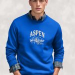 Aspen, Φούτερ σε Royal Blue Χρώμα