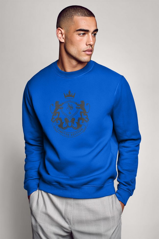 Royal Lions, Φούτερ σε Royal Blue Χρώμα