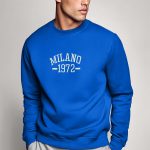 Milano Vintage, Φούτερ σε Royal Blue Χρώμα