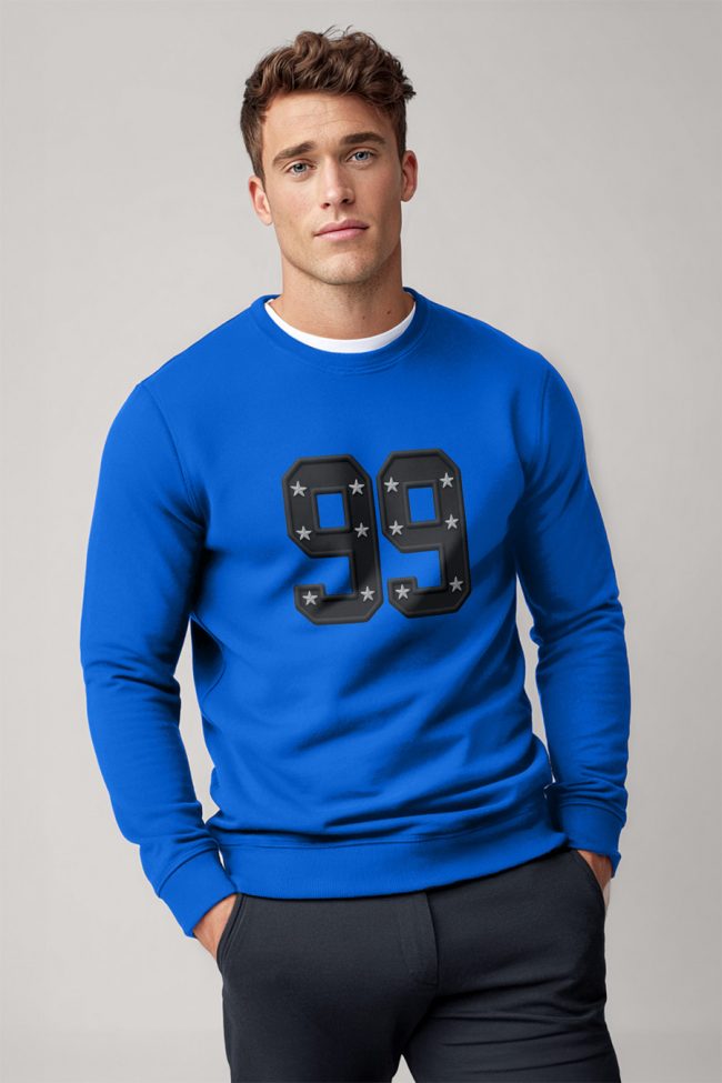 Stars 99, Φούτερ σε Royal Blue Χρώμα
