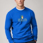 Italia Gold Stars, Φούτερ σε Royal Blue Χρώμα