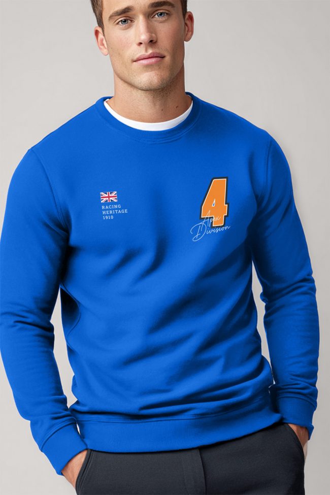 Racing Uk 4, Φούτερ σε Royal Blue Χρώμα
