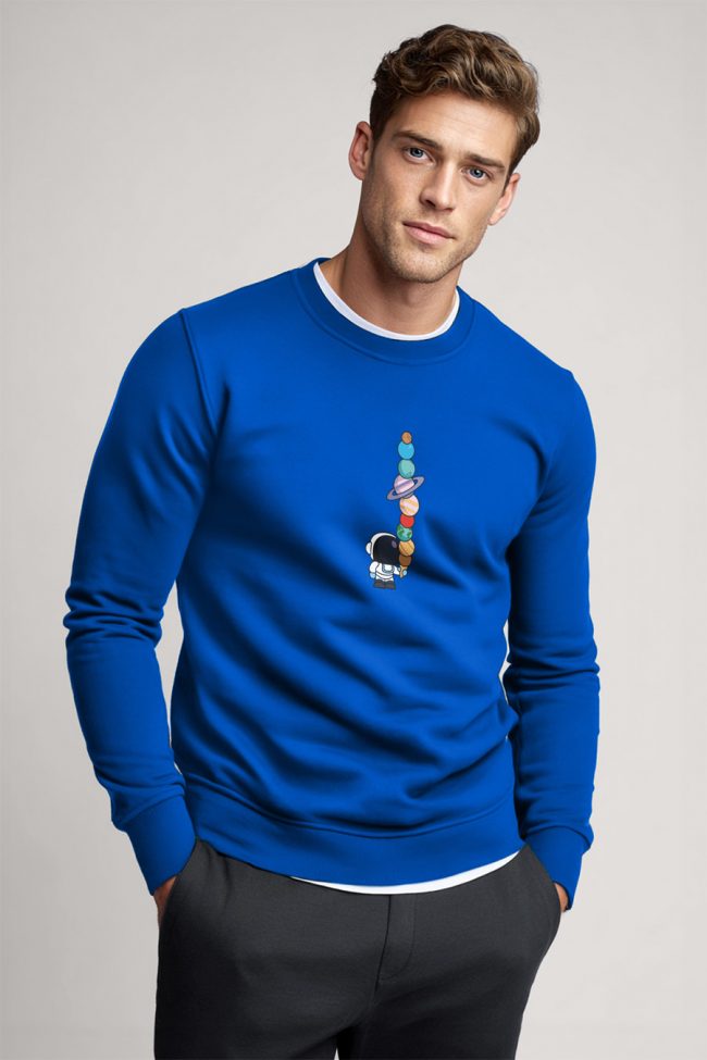 Space Treat, Φούτερ σε Royal Blue Χρώμα
