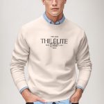 Elite Club, Φούτερ σε Εκρού Χρώμα