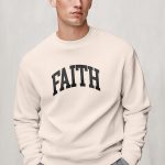Faith Arc, Φούτερ σε Εκρού Χρώμα