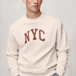 New York Athletic, Φούτερ σε Εκρού Χρώμα