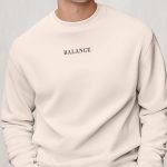 Balance, Φούτερ σε Εκρού Χρώμα