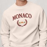 Monaco Royal, Φούτερ σε Εκρού Χρώμα