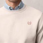 Uk Royal Red, Φούτερ σε Εκρού Χρώμα